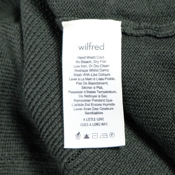 Aritzia Wilfred Cyprie Knit Sweater in Olive - Picture 11 of 12